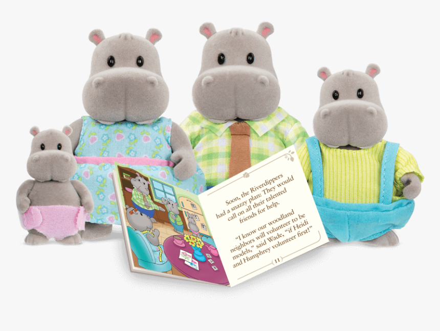 Li L Woodzeez Hippo, HD Png Download
