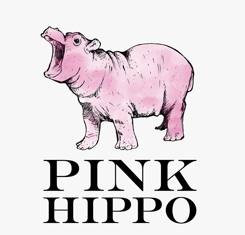 Pink Hippo Events - Logo, HD Png Download