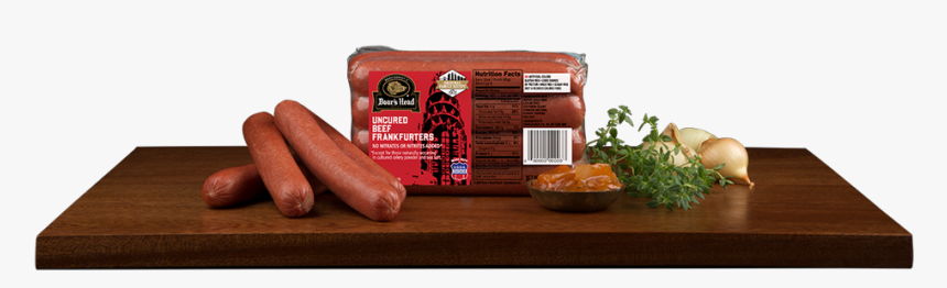 901450504 Boars Head Uncured Beef Frankfurters Skinless - Diot, HD Png Download