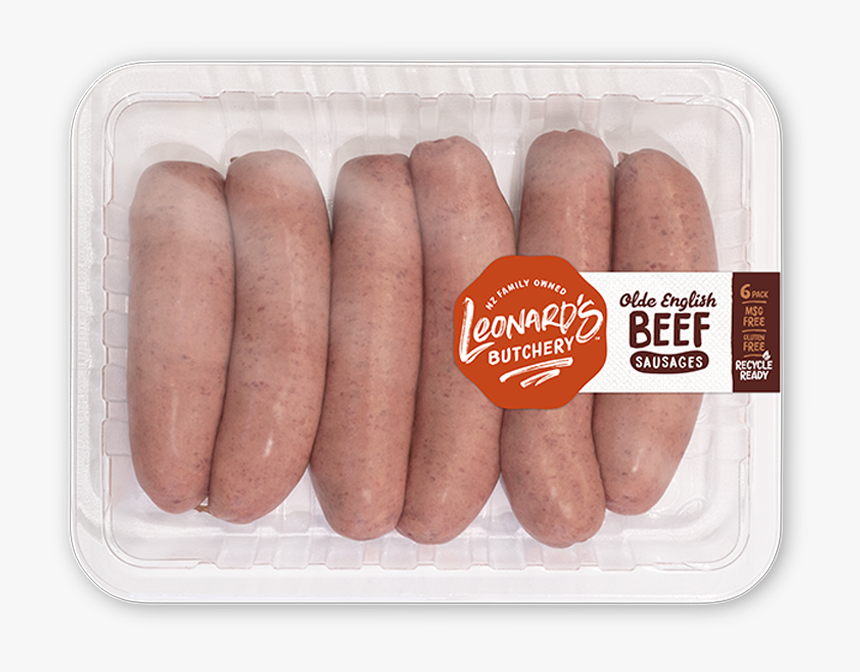 Olde English Beef Sausages - Loukaniko, HD Png Download
