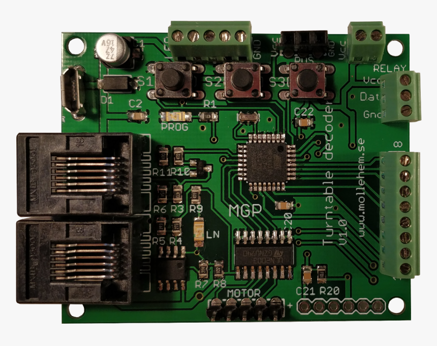 Turntable Decoder - Electronic Component, HD Png Download