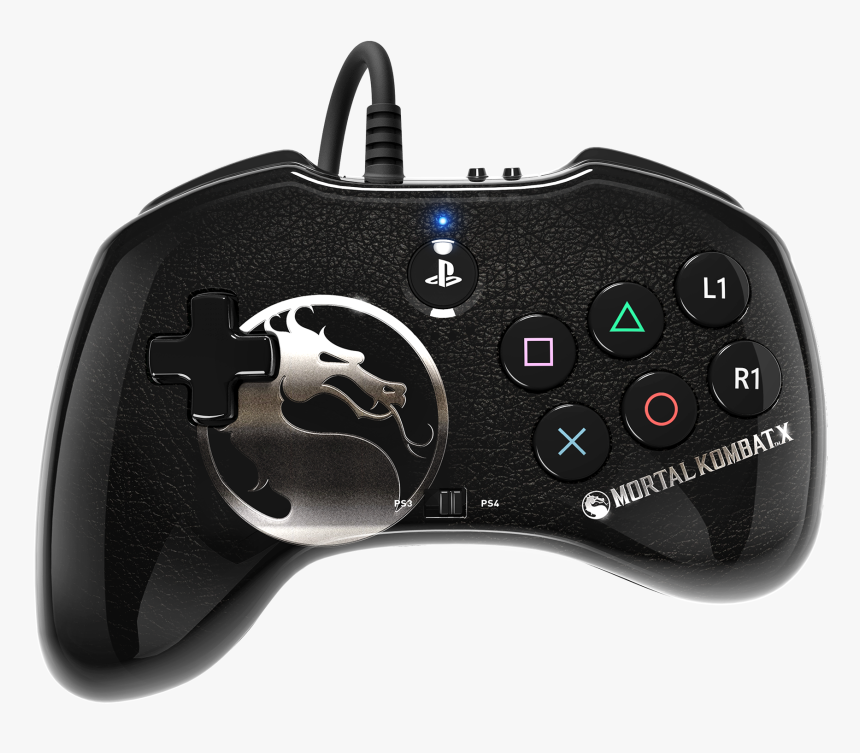Ps4 Controller Png - Mortal Kombat Fight Pad, Transparent Png