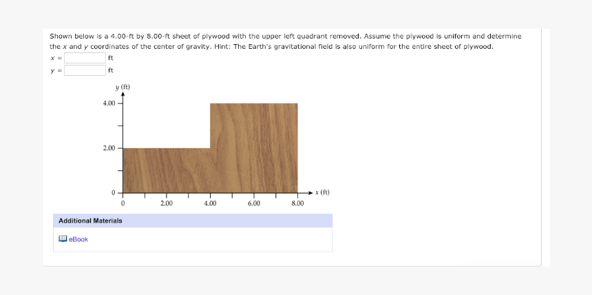 Shown Below Is A 4.00 Ft By 8.00 Ft Sheet Of Plywood, HD Png Download