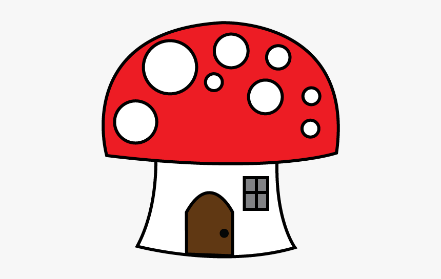 Mushroom House Clip Art, HD Png Download