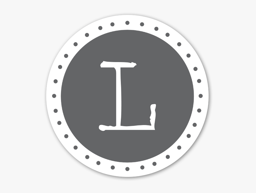 Monograma L Pegatina - Transparent J Monogram, HD Png Download