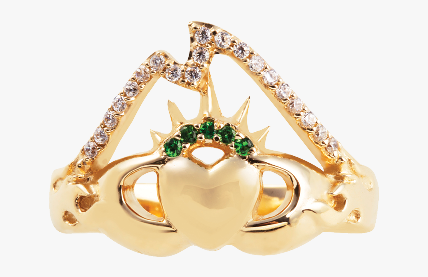 Image Of Liberty Claddagh Ring - Pre-engagement Ring, HD Png Download