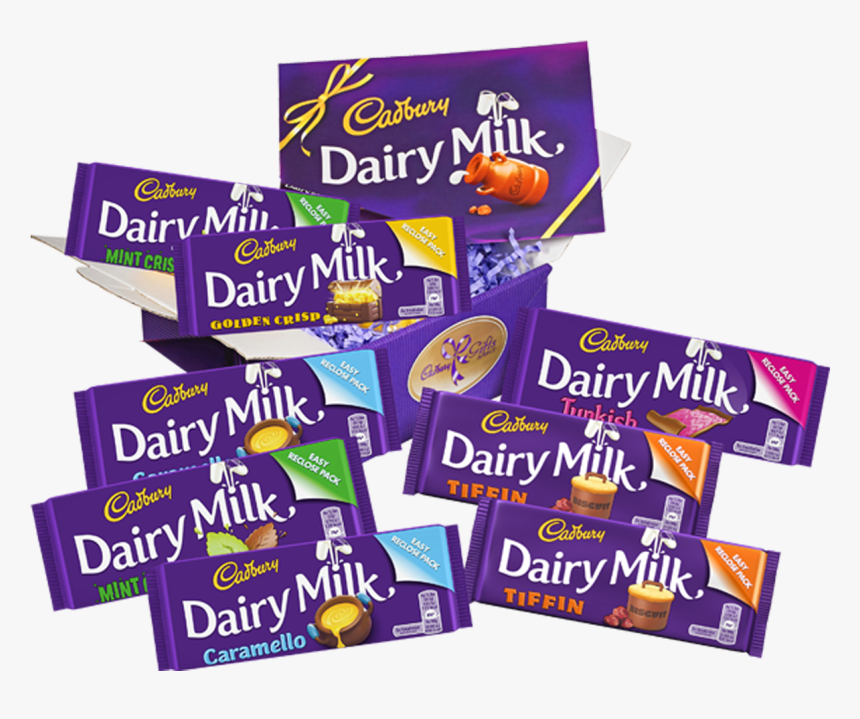 Dairy Milk Chocolate Bar Flavours Clipart , Png Download - Dairy Milk Chocolate Bar Flavours, Transparent Png