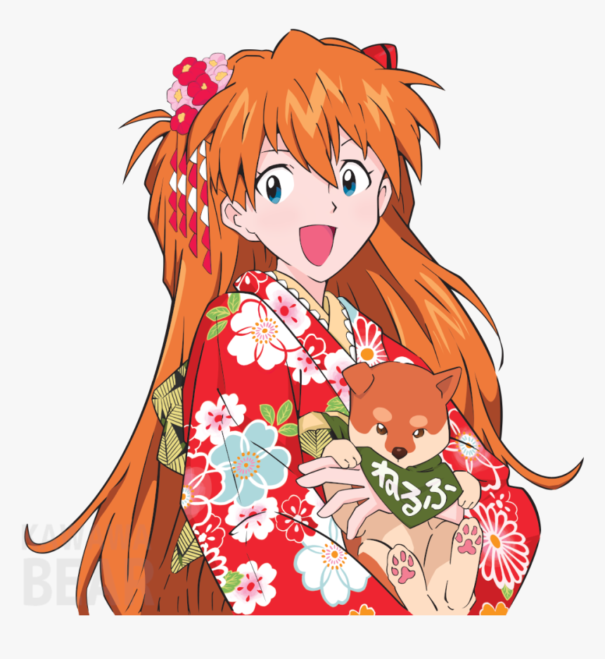 Asuka Nge Kimono Shiba, HD Png Download