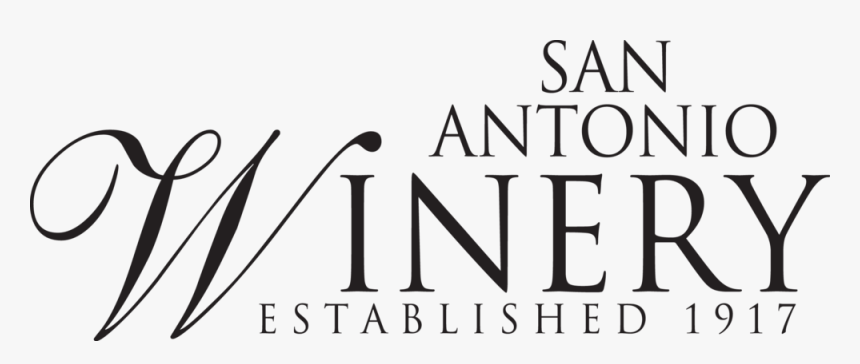 Saw Logo Black - San Antonio Winery Logo, HD Png Download