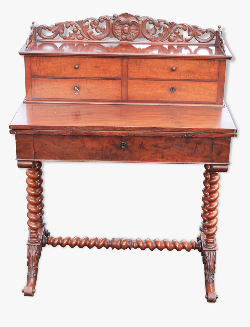 Desk At Bleachers 
 Src Https - Secretary Desk, HD Png Download