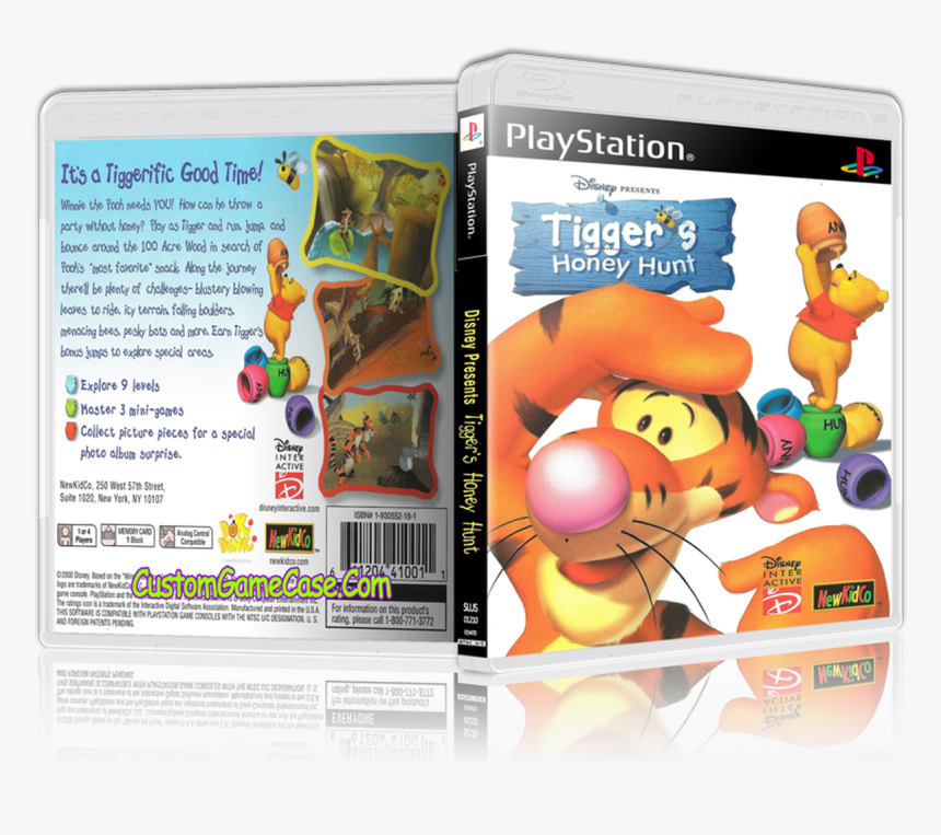 Tigger S Honey Hunt - Tigger's Honey Hunt Dvd Game, HD Png Download