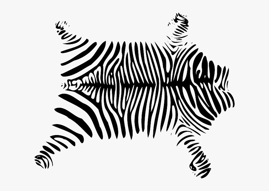 African, Skin, Zebra - Animal Skin Clipart, HD Png Download