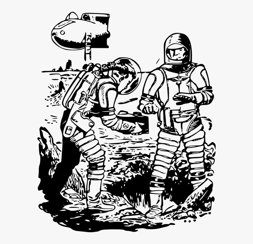 Art,monochrome Photography,headgear - Space Clip Public Domain, HD Png Download