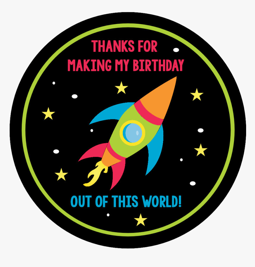 Space Clipart Space Themed - Space Themed Invitation Card, HD Png Download