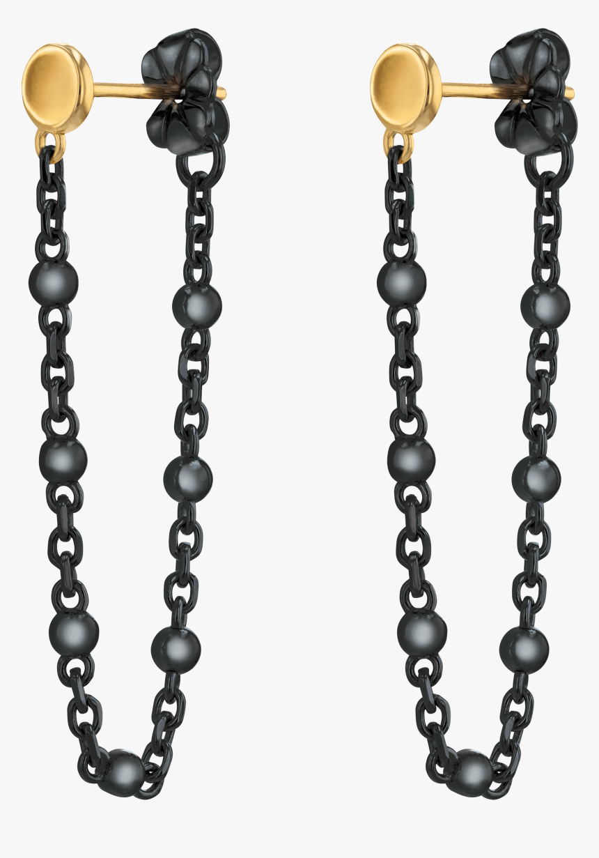 Movado Ball & Chain Earrings - Chain, HD Png Download