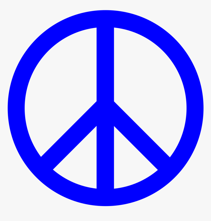 Peace Symbol Png - Peace Symbol Red, Transparent Png