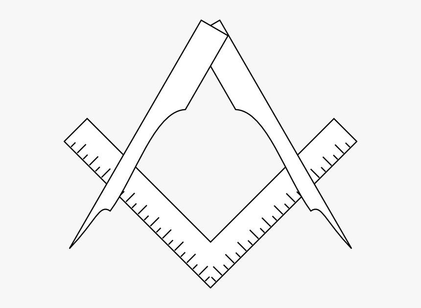 Square And Compass, HD Png Download