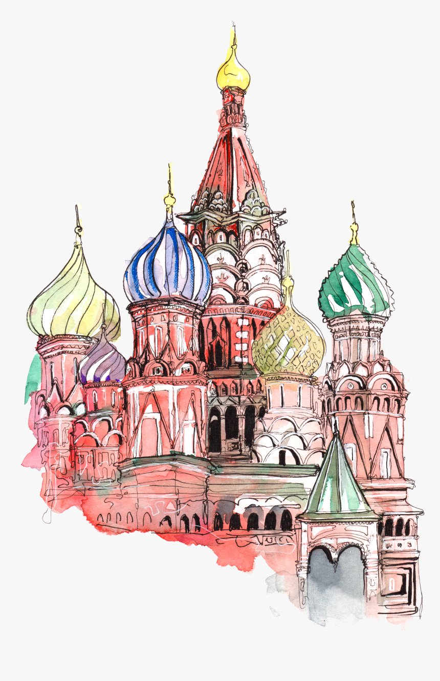 Sticker Square House Moscow Illustration T-shirt Paper, HD Png Download