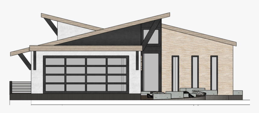 Sketch Up Left - House, HD Png Download