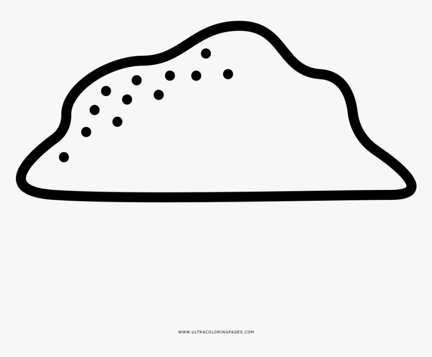 Powder Coloring Page - Powder Drawing, HD Png Download , Transparent