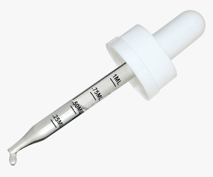 Pure Cbd Oil Dropper For Accurate Dosing - Syringe, HD Png Download