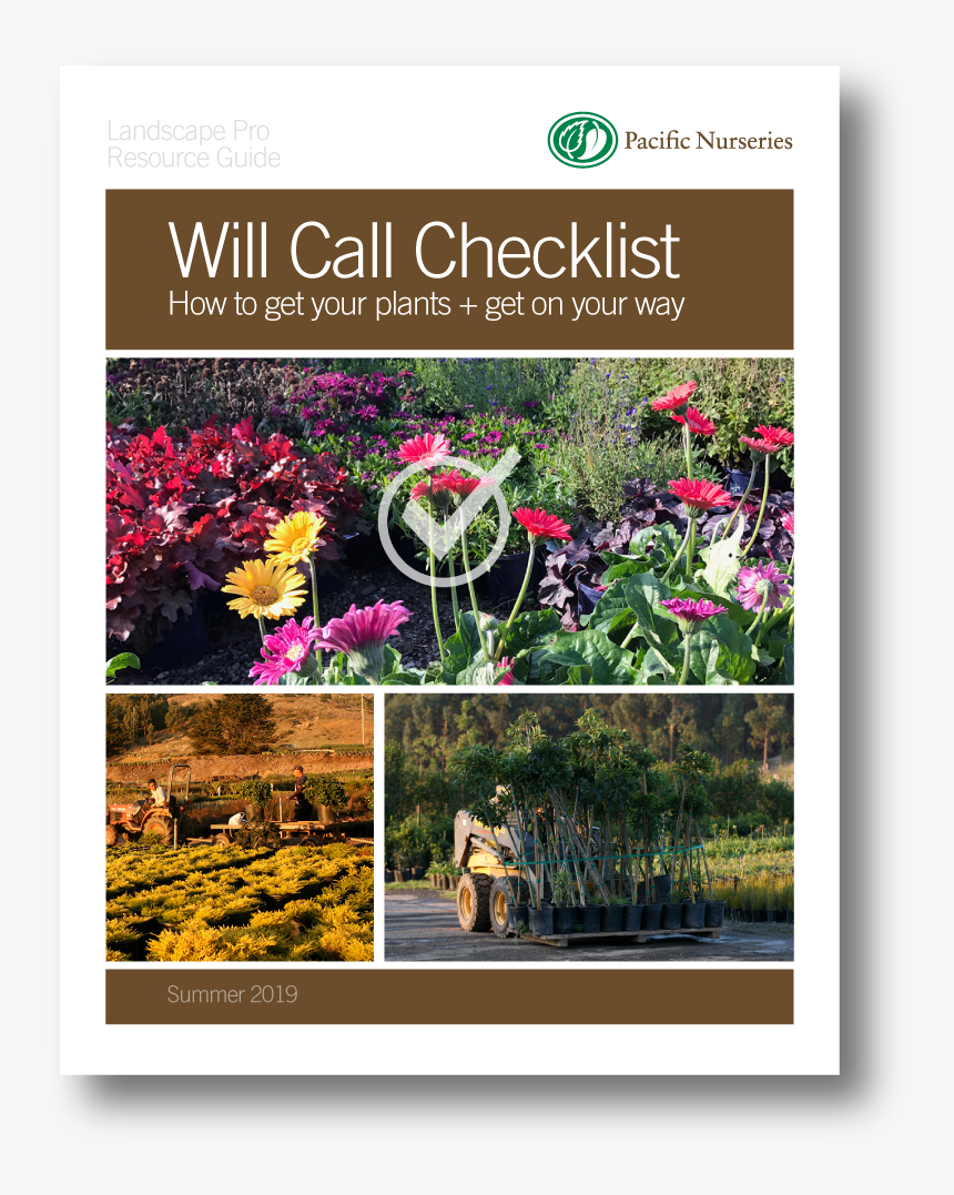 Will Call Checklist - Botanical Garden, HD Png Download