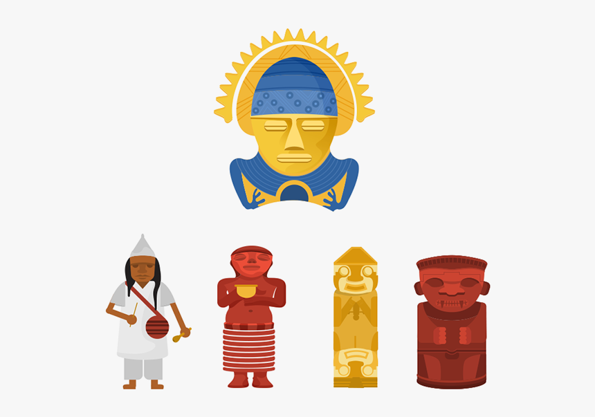 San Agustin Colombia Vector, HD Png Download