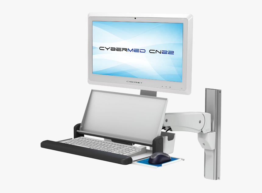 Vesa Variable Height Workstation - Personal Computer, HD Png Download