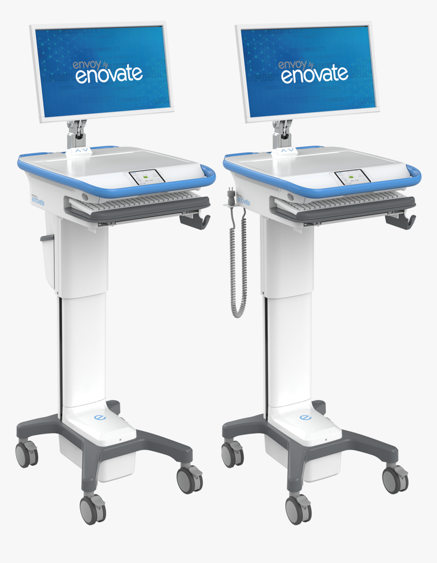 Enovate Envoy Workstation - Enovate Envoy Cart Use, HD Png Download