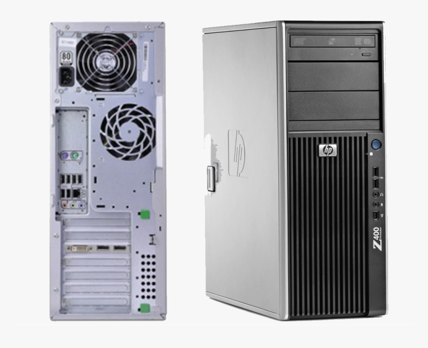 Hp Z400 Workstation Tower, HD Png Download