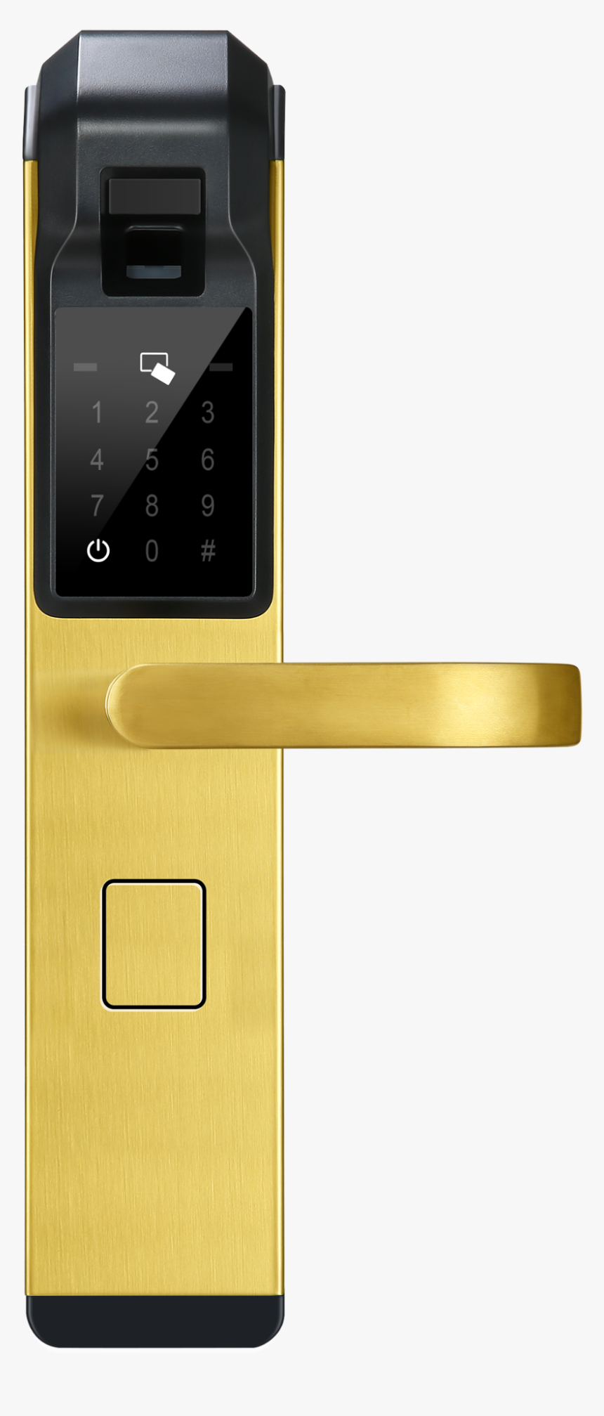 Impermeable Inteligente Magnético De Seguridad Biométrico - Lock, HD Png Download