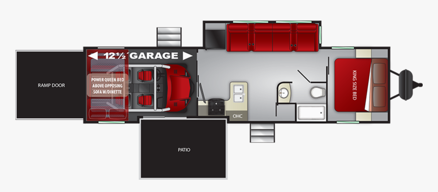2018 Stryker Toy Hauler, HD Png Download