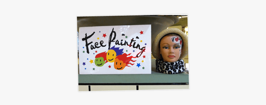 Poster And Face Paint Sample - Picture Frame, HD Png Download