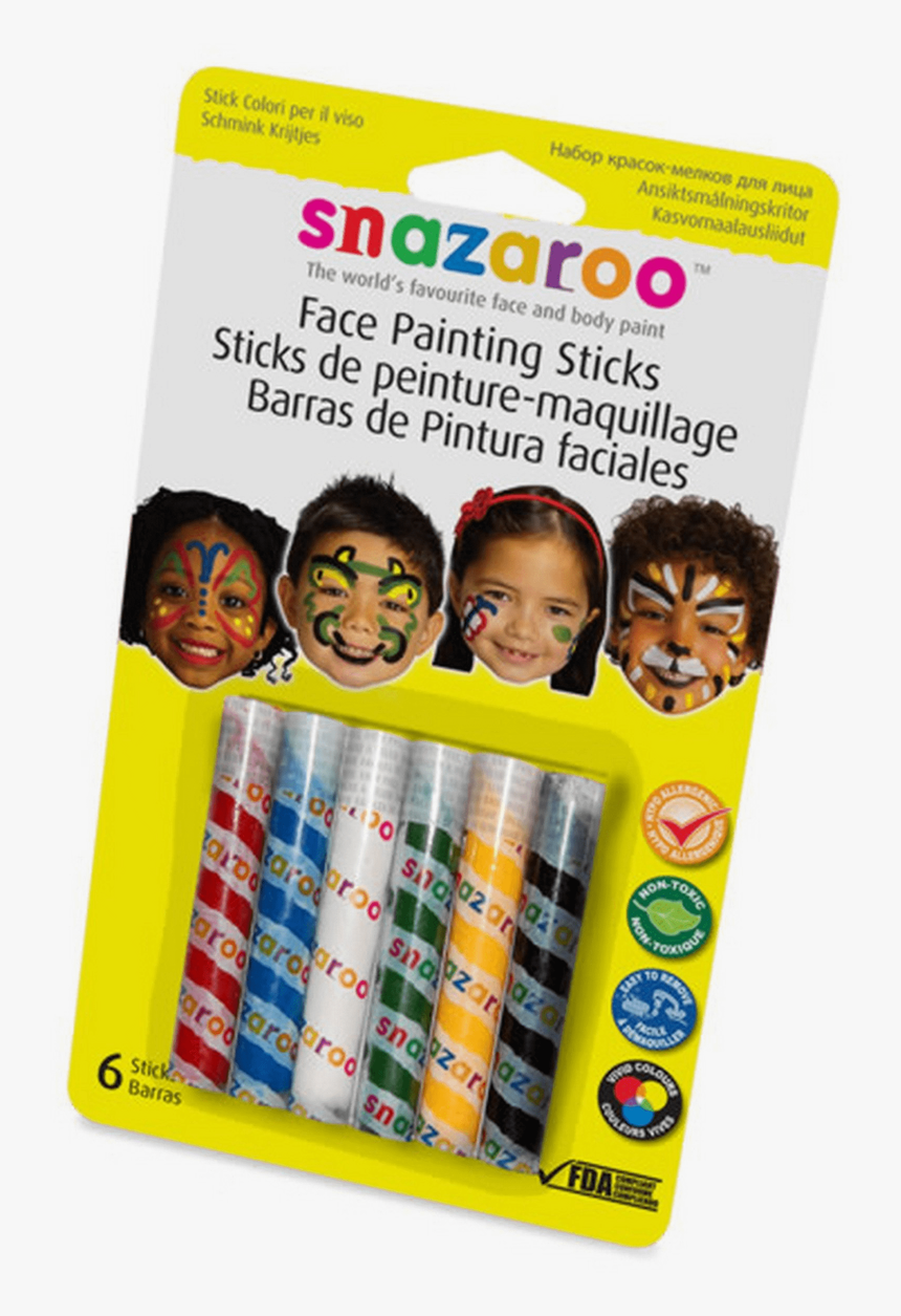Face Paint Crayons - Face Painting, HD Png Download