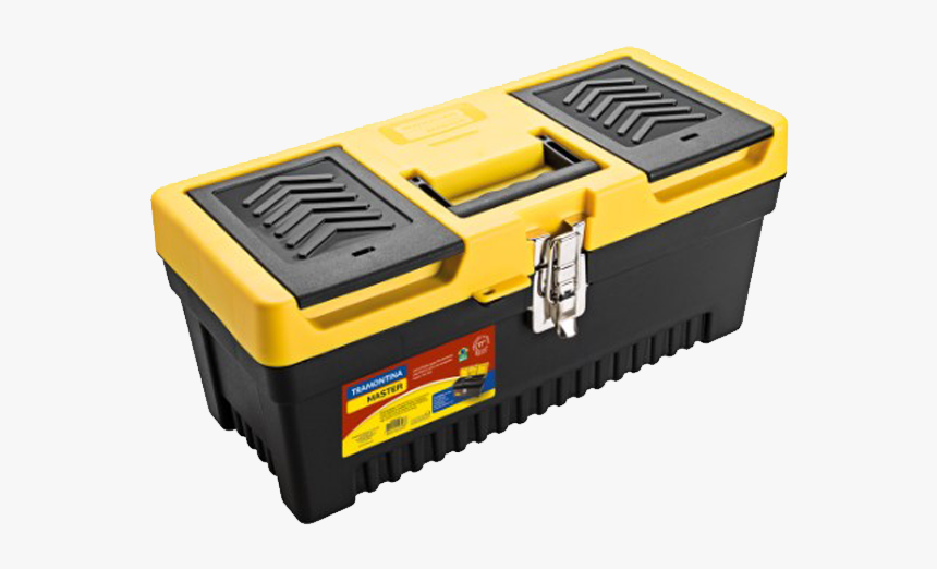 Caixa Plastica Ferramentas - Caixa Ferramentas Tramontina, HD Png Download