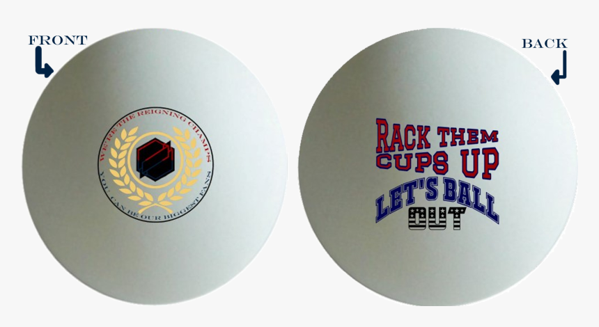 Image Of Reigning Champ Custom Pong Balls - Circle, HD Png Download