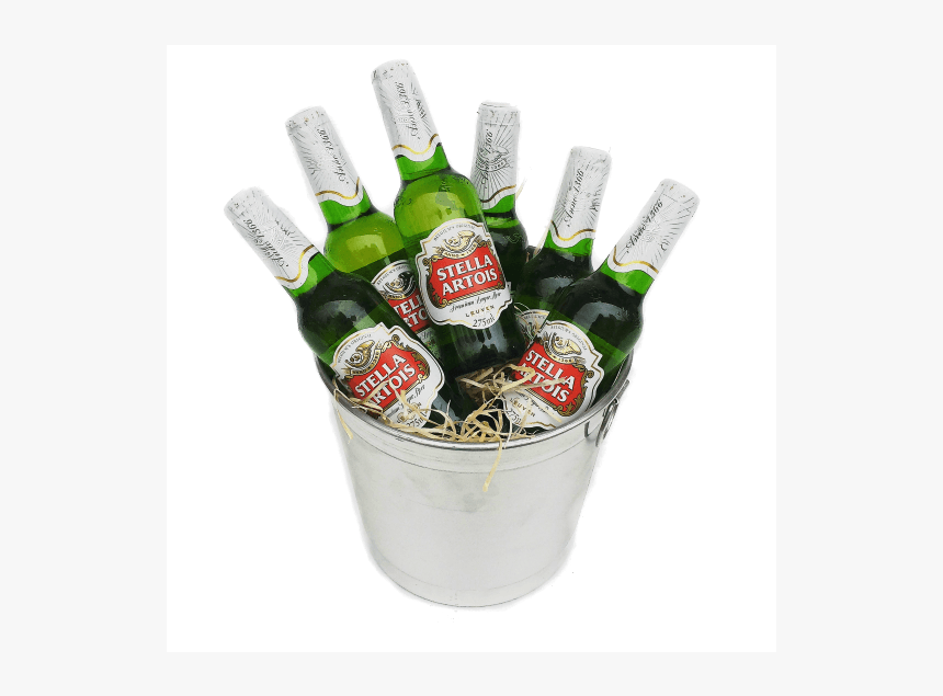 Balde Com Cerveja Stella Artois - Stella Artois, HD Png Download
