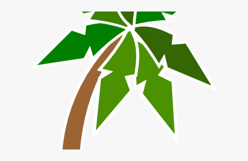 Plant Clipart Coconut Tree - Ada Ağacı Png, Transparent Png