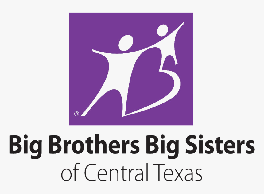 A Close Up Of A Logo - Big Brothers Big Sisters Mass Bay Logo, HD Png Download
