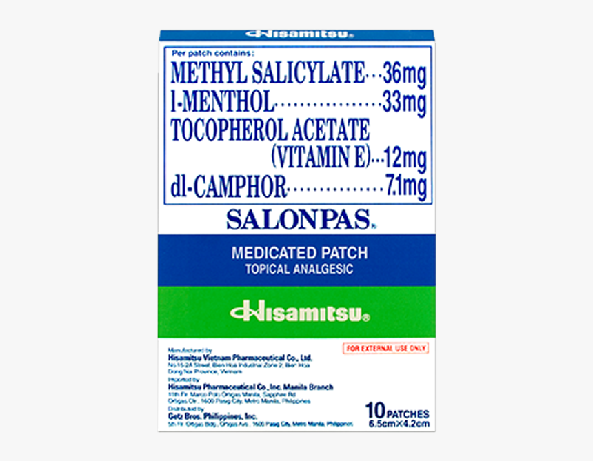 Salonpas Price Rose Pharmacy, HD Png Download