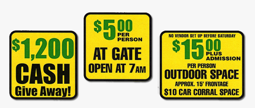 Free Handicap Parking Over 700 Show Cars Camping/restrooms - Soundtrack To A Perfect Day, HD Png Download