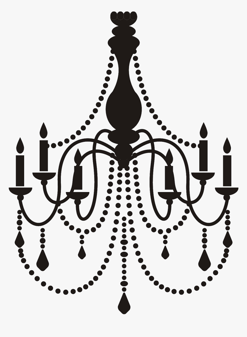 19 Best Chandelier Decal Images - Chandelier Clipart, HD Png Download