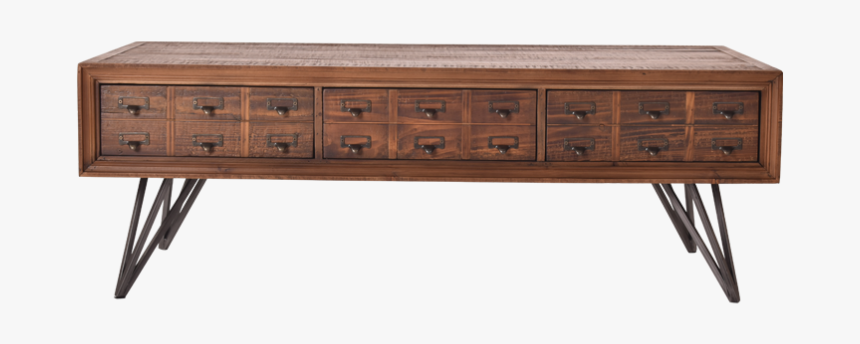 Coffee Table With Lots Drawer, HD Png Download