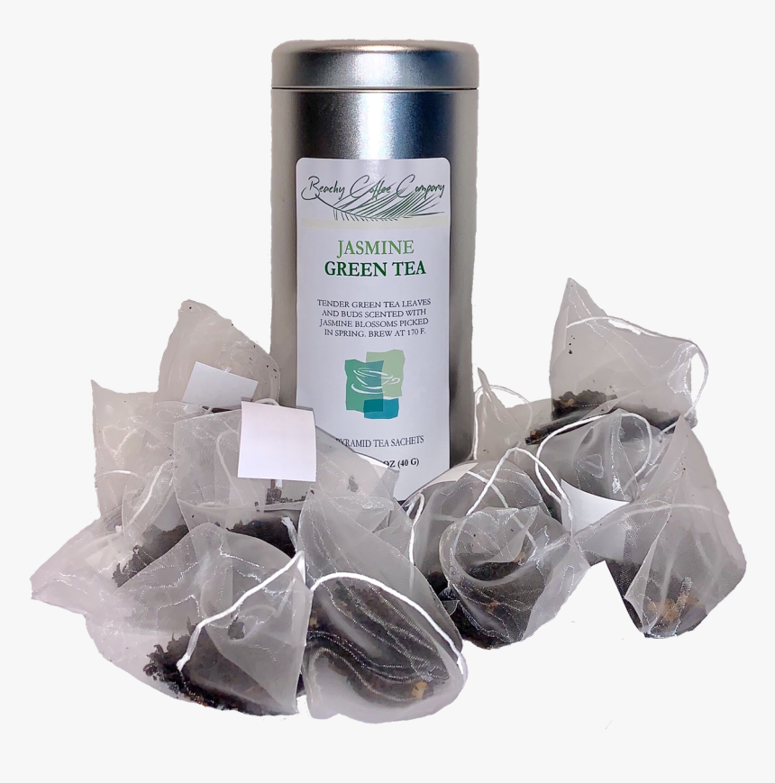 Jasmine Green Tea- 20 Pyramind Sachets, HD Png Download
