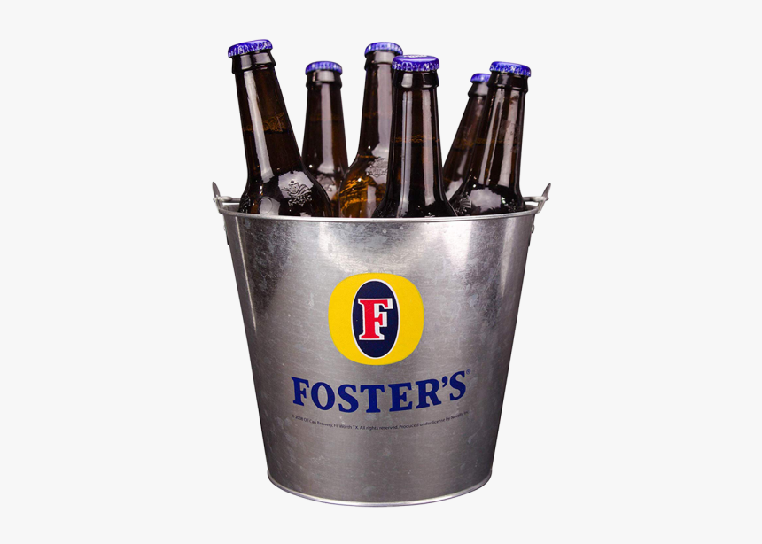 Metal Beer Ice Bucket - Beer Bottle, HD Png Download