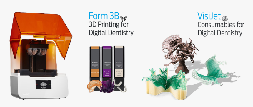 Form 3b And Visijet Consumables - Graphic Design, HD Png Download