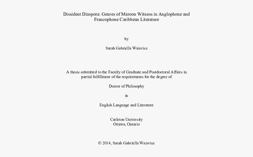 博士 論文 海外 表紙, HD Png Download