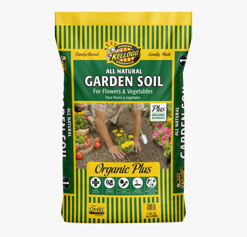 All Natural Garden Soil Organic Plus - Garden, HD Png Download