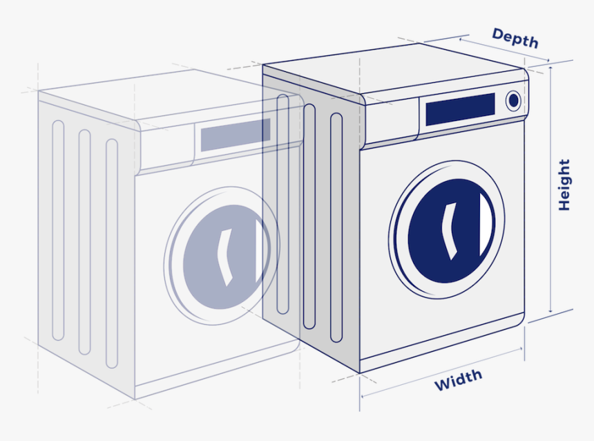 Washer And Dryer - Electronics, HD Png Download