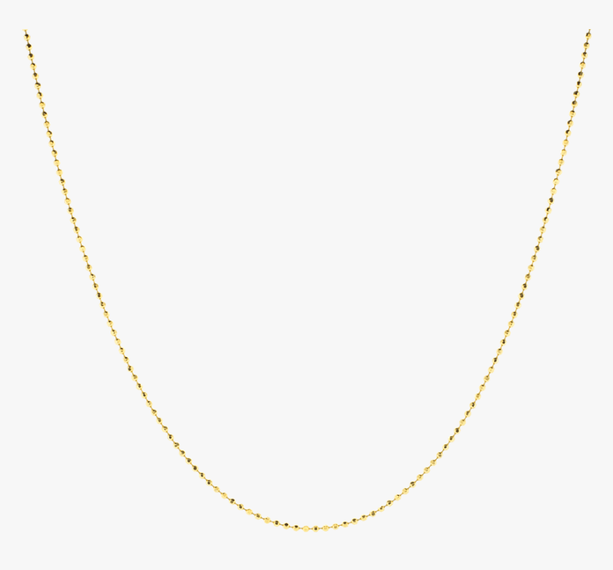 Collar Bolas Oro , Png Download - Singapore Chain Necklace Gold, Transparent Png